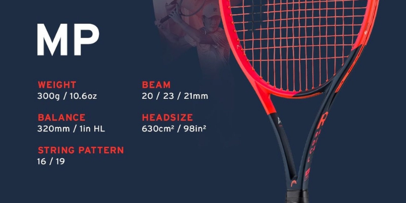 Dòng Vợt Head Radical MP