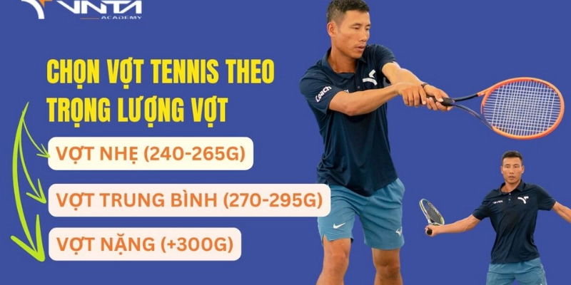Trọng Lượng Vợt Tennis